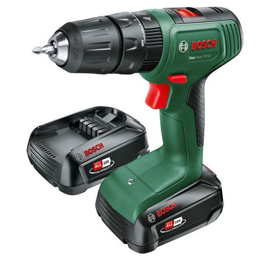 Bosch - Schlagbohrmaschine (Akku) Akku-Schlagbohrmaschine, 2 EasyImpact 18V-40 x Akku PBA 18V 2.0Ah