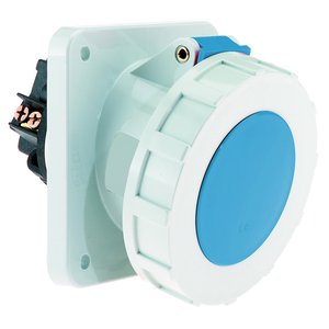 Bals Elektrotech - CEE-Anbausteckdose (IEC 60309) Anbausteckdose geneigt 63A 12409 3p 230V 6h IP67