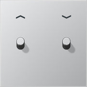Jung - Abdeckung/Bedienelement für Installationsschalterprogramme Abdeckung mit Kipphebel AL 12-5 P R 0 Zylinder, 1fach, alu