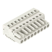 WAGO - Kabelsteckverbinder für Leiterplattensteckverbinder 1-Leiter-Federleiste 721-109/026-000 CAGECLAMP 2,5mm²,lgr − 50 Stück