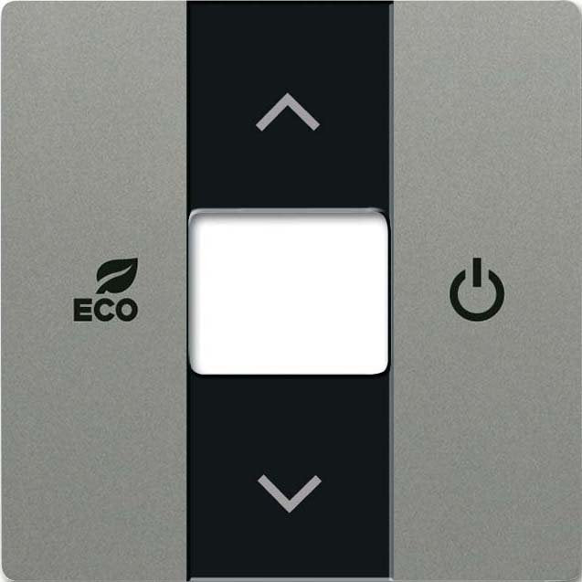 Busch-Jaeger - Bussystem-Tastwippe Zentralscheibe RTR 6235-803 graumetallic