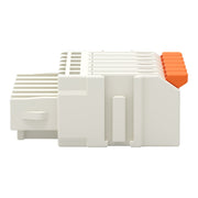 WAGO - Kabelsteckverbinder für Leiterplattensteckverbinder 1-Leiter-Federleiste,Hebel 2734-1106/327-000 PushinCAGECLAMP,lgr − 100 Stück