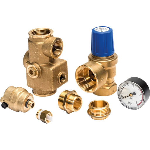 Bosch Thermotechnik - Zubehör/Ersatzteile für Wärmepumpe Ventilsatz 8733704478 2,5bar, man.Entlüft