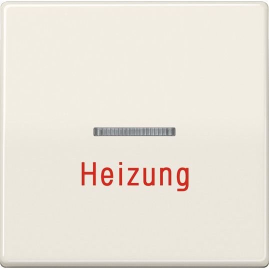 Jung - Abdeckung/Bedienelement für Installationsschalterprogramme Wippe Aufs.Heizung/Notsch. AS 591 HBF für beleuchtb.Taster