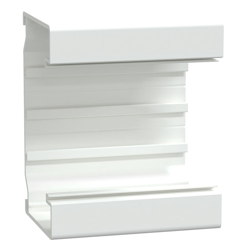 Schneider Electric - Geräteeinbaukanal Kabelkanalunterteil TEK- 5526010 U123 72mm weiß 2,5m