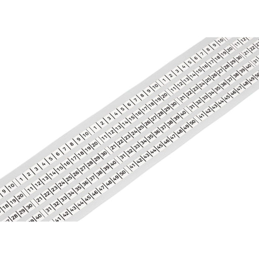 WAGO - Kennzeichnungsmaterial Etikett 210-834 5mm, ws, 25m Rolle