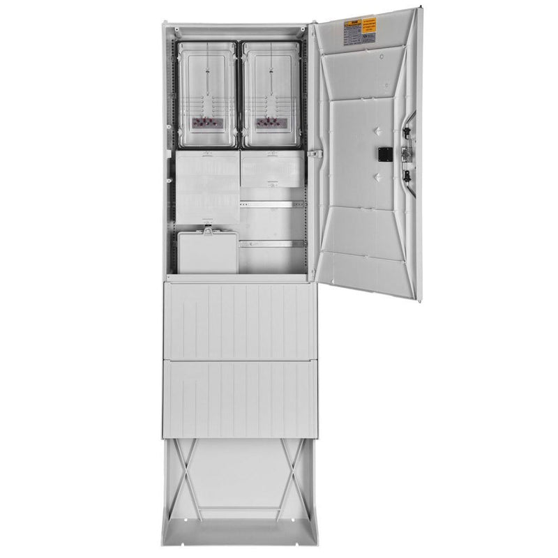 GSAB Elektrotechnik - Zähler-Komplettschrank Zählersäule 25.00.1P21A EnBW 2Z