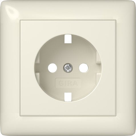 Gira - Zubehör/Ersatzteile für Installationsschalterprogramme Abd. SCHUKO-Steckd. 492901 Vollpl
