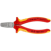 Knipex - Presswerkzeug Kabelschuhe/Verbinder, Aderendhülsen, Schirmanschluss Crimpzange 97 68 145 A 145mm