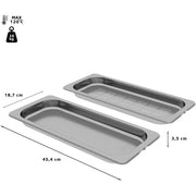Bosch - Zubehör/Ersatzteile für Kochgerät/Backgerät Dampfbehälter HEZ66D52 ungelocht, Größe M