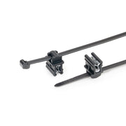 HellermannTyton - Kabelbinder Befestigungsbinder T50ROSEC10-MC5-BK-D1 − 500 Stück