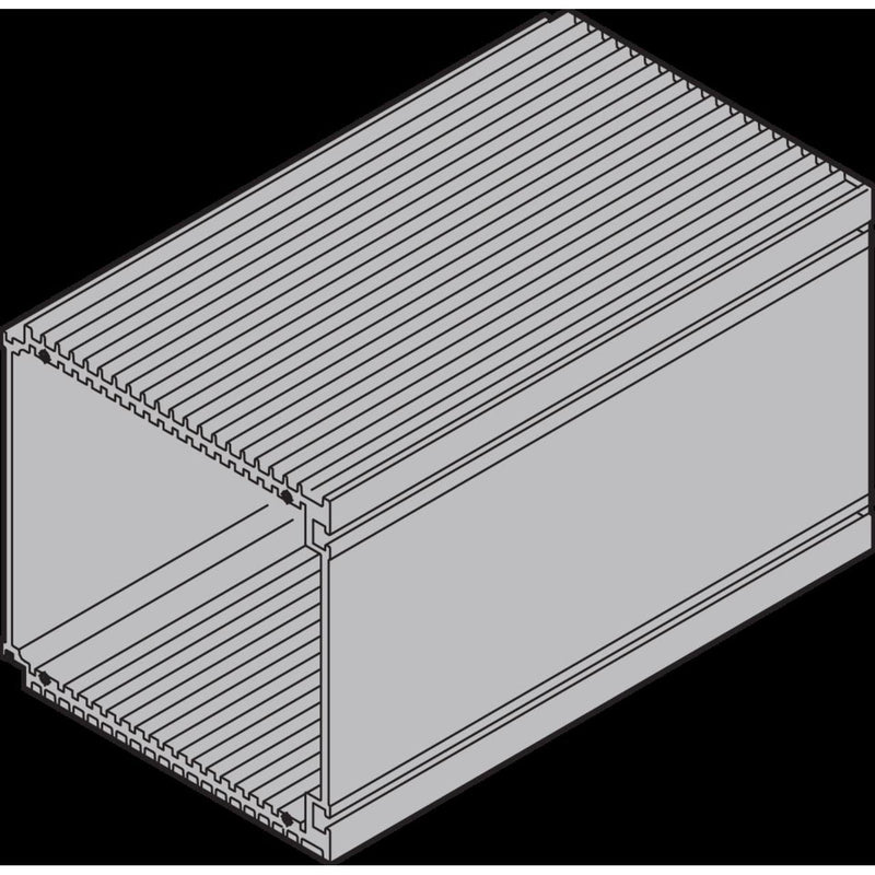 Schroff - Steckbaugruppe für Rastermaß 482,6 mm (19 Zoll) Tubus 30809677 3HE 10TE