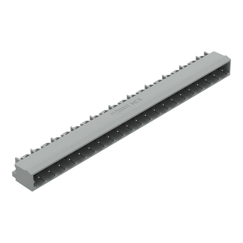 WAGO - Leiterplattensteckverbinder THT-Stiftleiste Lötstift 231-451/001-000 1,0x1,0,abgew.,gr − 50 Stück