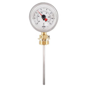 Jumo - Messgerät für Temperatur und Klima Zeigerthermometer 00483589 150mm, Einbaulänge − 3 Stück