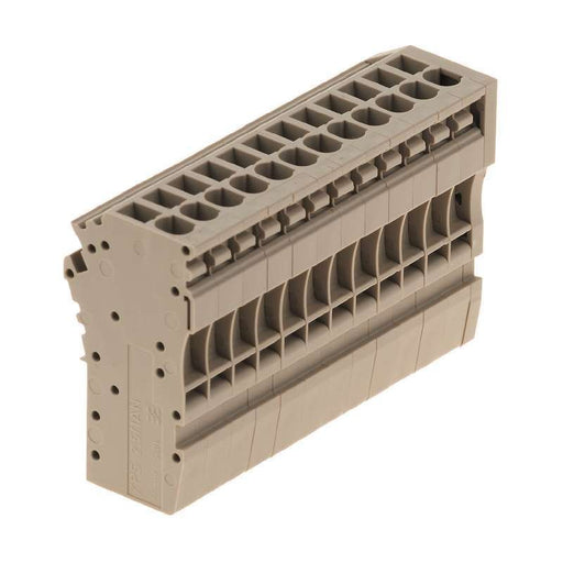Weidmüller - Zubehör/Ersatzteile für Klemmen Stecker ZPS 2.5/1AN/QV/12 Steckanschl.,2.5mm² − 10 Stück