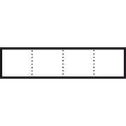 Siedle&Söhne - Funktionsmodul für Türkommunikation Infoschild-Modul ISM 611-4/1-0 SM sil/met