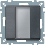 Schneider Electric - Bussystem-Tastsensor Taster 1fach plus MTN627514 anthrazit