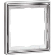 Peha - Abdeckrahmen Rahmen 1-fach alu/chr D 95.571.70.60 waage/senkrecht