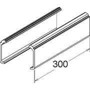 Niedax - Verbinder für Kabeltragsystem GFK-Stoßverbinder KPGH 80 (1Paar) − 2 Packung