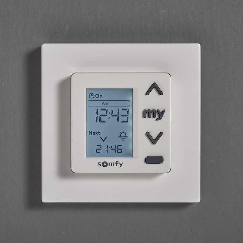 Somfy - Zeitschaltuhr für Installationsschalterprogramme Zeitschaltuhr Chronis Uno 55 für Rollladen