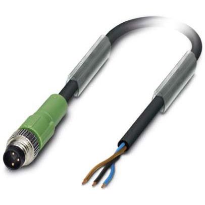 Phoenix Contact - Konfektioniertes Sensor-Aktor-Kabel Sensor-/Aktor-Kabel SAC-3P-M 8MS/1,5-PVC 3-pol.RAL9005 15m
