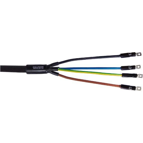 Cellpack - Endverschluss Warmschrumpf-Endverschluss SFEH4/70-150 4x70-4x150qmm − 1 Stück
