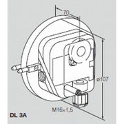 Elster - Druckschalter Luft-Druckwächter DL 3A-3