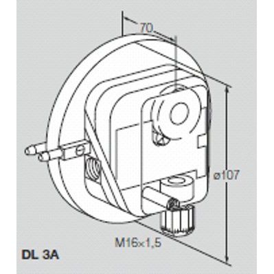 Elster - Druckschalter Luft-Druckwächter DL 3A-3