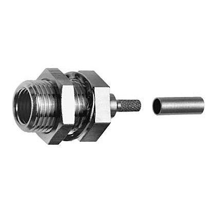 Telegärtner - Koax-Steckverbinder FME-Einbaustecker 100027727 50Ohm G7(RG-316/U)