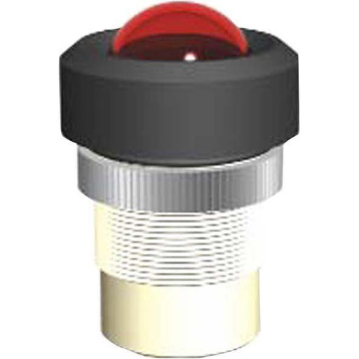 Scharnberger+Hasenbein - Single-LED LED-Signallampe 22mm 38510 24-28VACDC ws mt/chr