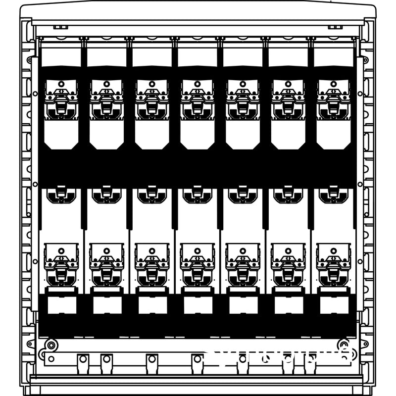 Elsta Mosdorfer - Kabelverteilerschrank Kabelverteilerschrank LS11C.54 mit Sammelschienen