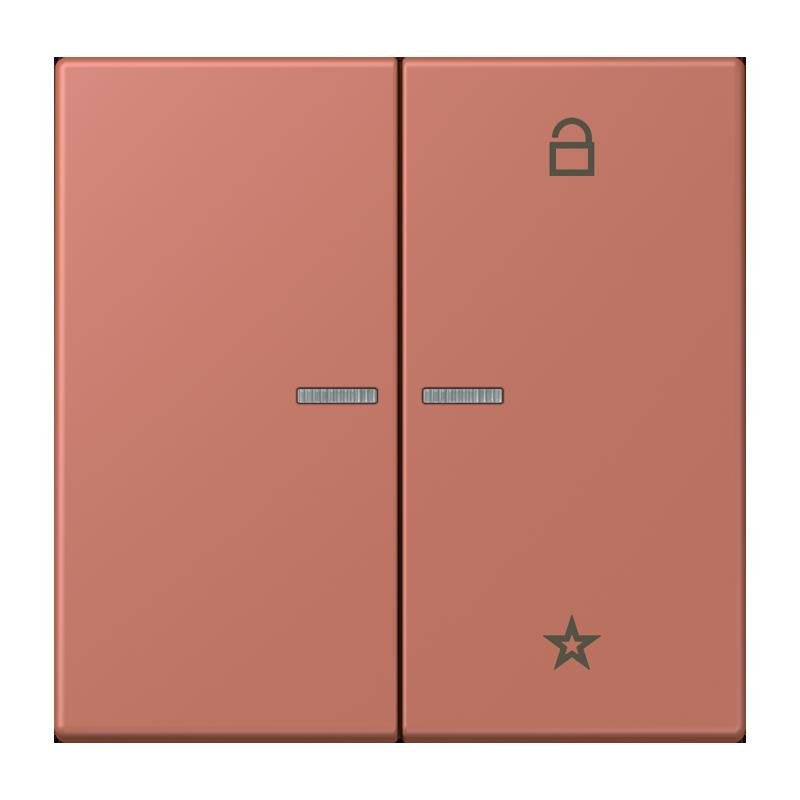 Jung - Bedienelement intelligent eNet Taster Universal 1f. FM LC 1701 236