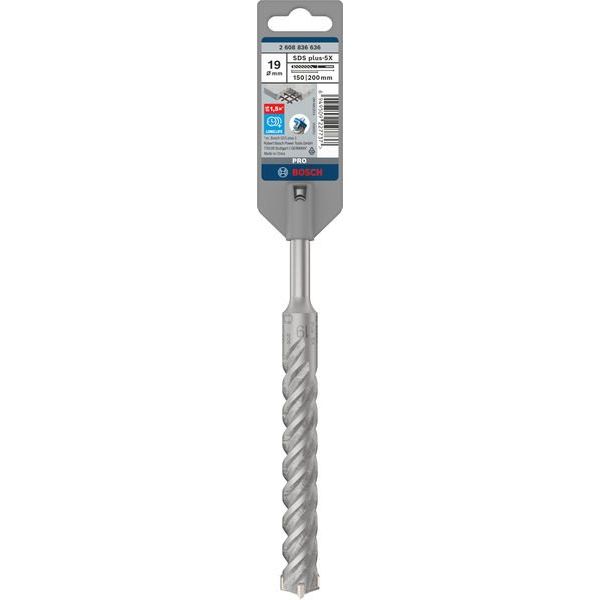 Bosch - Bohrer PRO SDS plus-5X 2608836636 Hammerbohrer 19 x