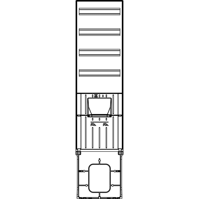 Elsta Mosdorfer - Installationskleinverteiler Installationsverteiler IVFS-306-4.G IVFS-306-4GF (64TE)