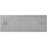 Jung - Abdeckrahmen Rahmen 3-fach LCZ 983 BF 204 gris moyen