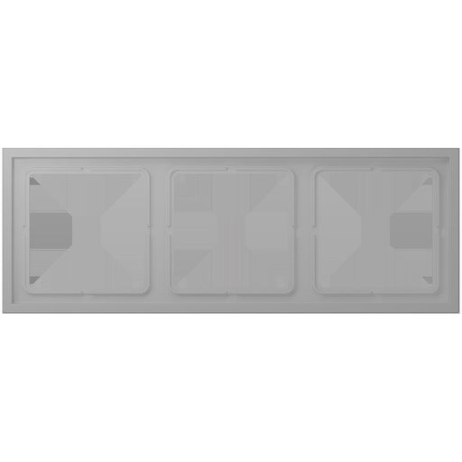 Jung - Abdeckrahmen Rahmen 3-fach LCZ 983 BF 204 gris moyen