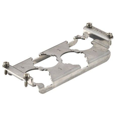 Harting - Befestigungselement für Industriesteckverbinder Halterahmen Buchseneinsatz 09110009926 4x Han HC Modular250