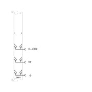 WAGO - Feldbus, Dez. Peripherie - Einspeise- und Segmentmodul Potentialeinspeisung 750-612 AC/DC230V, passiv
