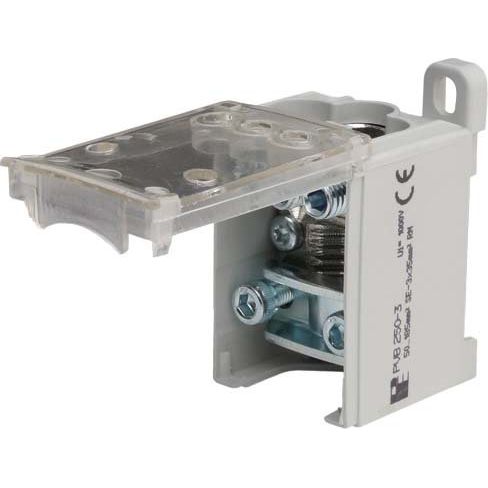 Pollmann - Hauptleitungsklemme Phasenverteilerblock PVB-185 SE 3x35 − 100 Stück