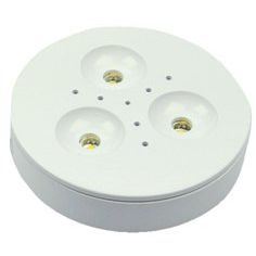 Scharnberger+Hasenbein - Decken-/Wandleuchte LED-Aufbaustrahler 90072 12V/DC 3000K 125°ws