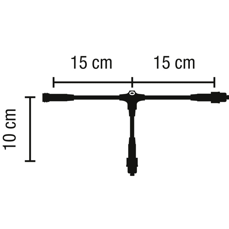 Scharnberger+Hasenbein - Elektrisches Zubehör/Ersatzteile für Leuchten Verteilerdose QuickFix 58839 1 Ausgang schwarz