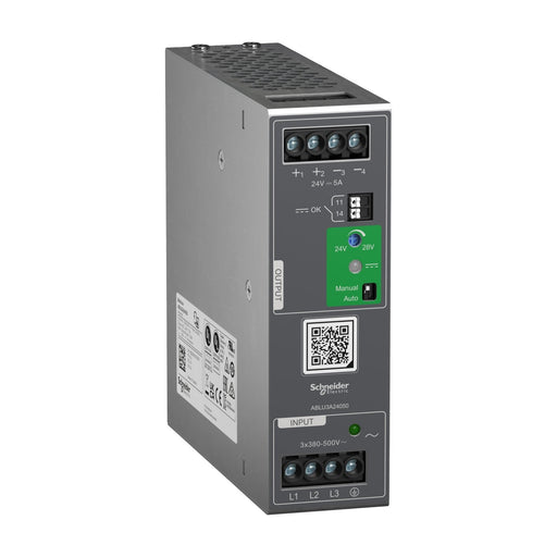 Schneider Electric - Gleichstromversorgung Spannungsversorgung ABLU3A24050 380-500VAC 5A 120W