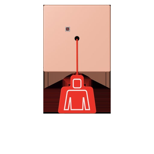 Jung - Behindertenelement für Installationsschalterprogramme Notrufsystem Zugtaster NRS LC 0834 ZT 231 rose clair