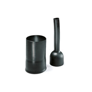 HellermannTyton - Aufteilkappe Warmschrumpfformteil 135-1-G PO-X BK Stecker gerade, sw