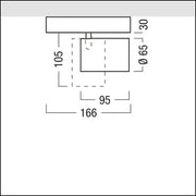 Zumtobel Group - Downlight/Strahler/Flutlicht LED-Akzentstrahler SUP2 L LED #62907924 3000K