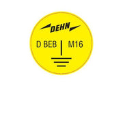 DEHN - Zubehör/Ersatzteile für Erdung und Blitzschutz Erdungsaufkleber D EAK D50 BEB