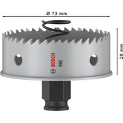 Bosch - Lochsäge PRO Sheet Metal PC Plus 2608594464 Lochsäge, 73 mm