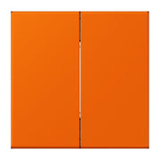 Jung - Sender/Fernbedienung für Installationsschalterprogramme Bluetooth Funk-Wandsender BLE LC 995 224 orange (32080)