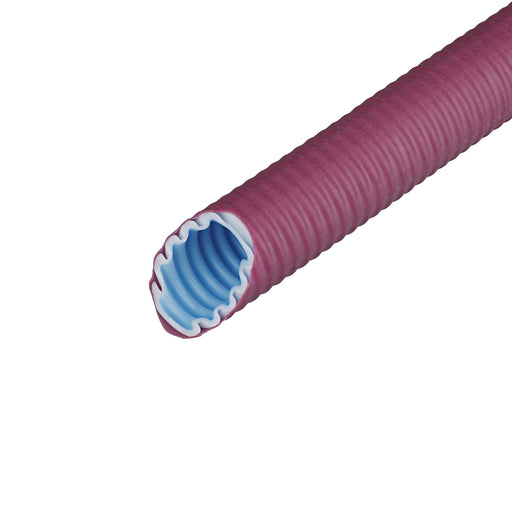 Fränkische - Elektro-Installationsrohr Kunststoff Kunststoffwellrohr FFKuS-EMF105co2ntr20 biegsam magenta − 50 Meter