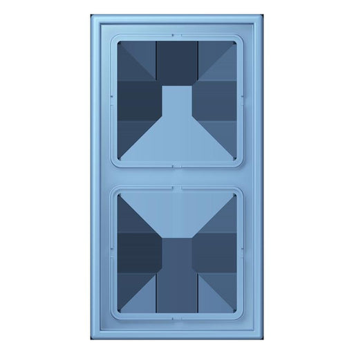 Jung - Abdeckrahmen Rahmen 2-fach LC 982 256 bleu ceruleen 59